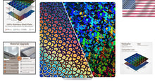 Load image into Gallery viewer, Upgraded 3D Printer 410x410mm PEI Sheet with Double-Sided Kaleidoscope Design