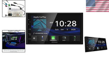 Load image into Gallery viewer, Compact 6.8" Digital Car Receiver with Apple CarPlay, Android Auto &amp; 13 Band EQ