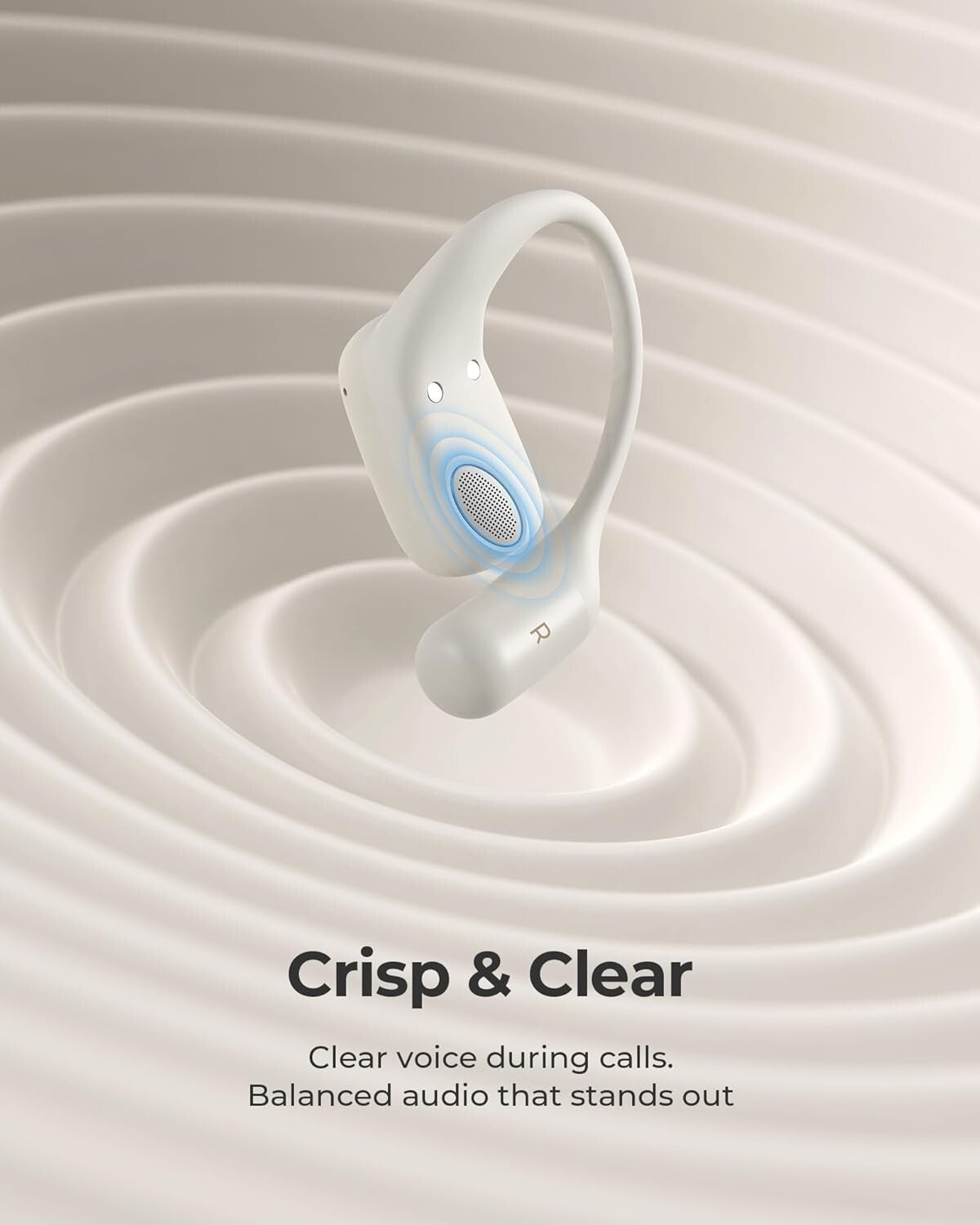 CozyFit Open Ear Wireless Headphones - Ultra-Light 30H Playtime, Bluetooth 5.4