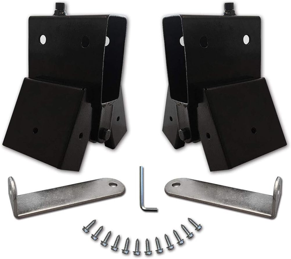 AR500 Durable Target Stand Brackets - Adjustable Mount for Stability (Set of 2)
