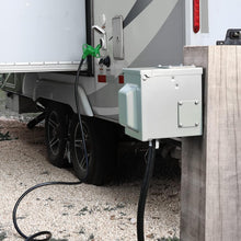 Load image into Gallery viewer, Weather-Resistant 30A RV Extension Cord, 25ft with Power Indicator &amp; Organizer