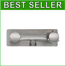 Load image into Gallery viewer, Compact All-Metal 4” RV Shower Valve with Easy-Turn Control for Temperature