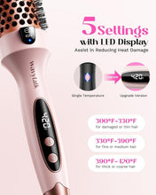 Load image into Gallery viewer, Compact 1.5'' Thermal Round Brush with LED Display - Dual Voltage Convenience