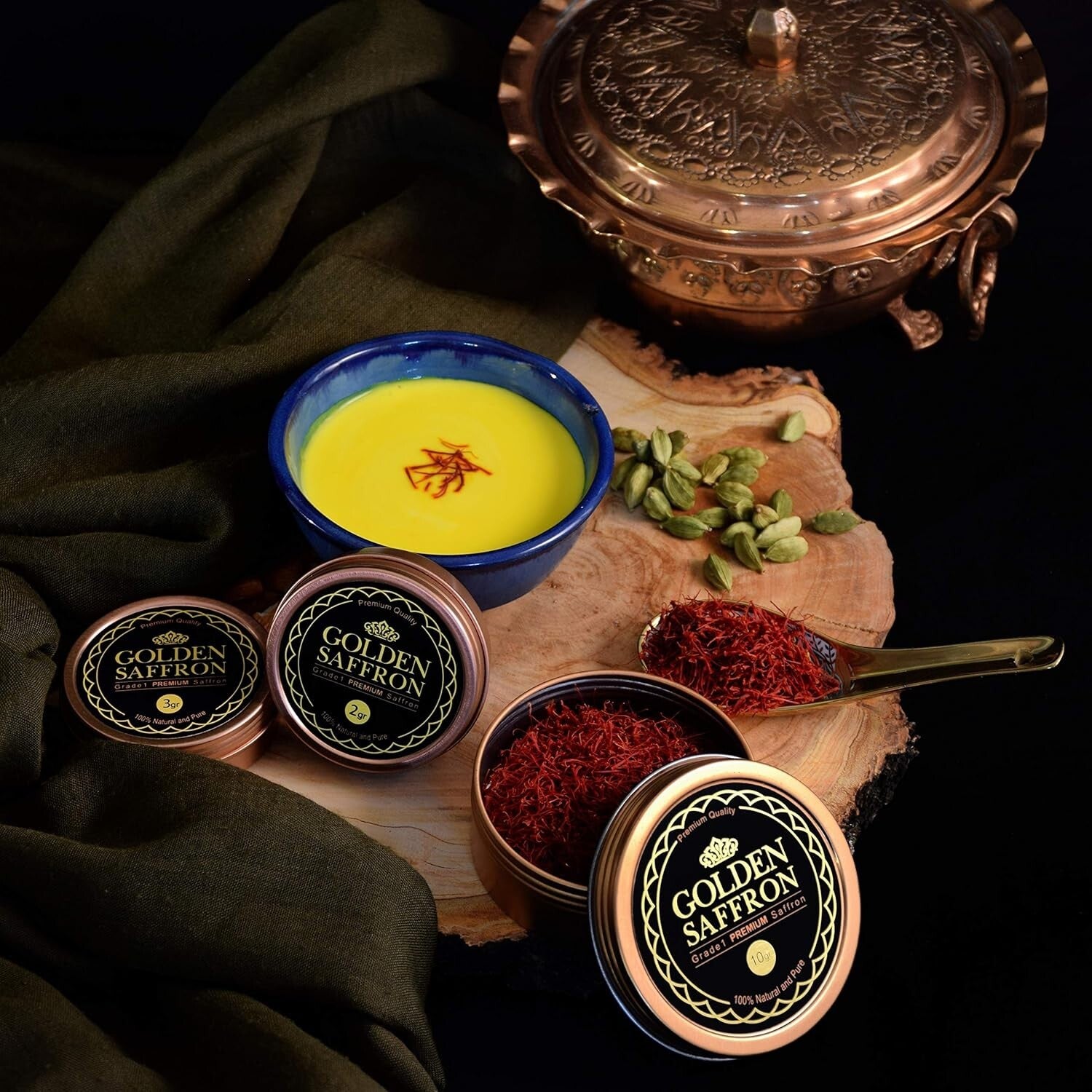 Finest Pure Super Negin Saffron, Hand-Picked - Perfect for Culinary Delights