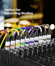 Load image into Gallery viewer, Multi-Colored 6ft XLR Male to Female Cables - 6-Pack for Musicians &amp; Podcasters