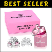Load image into Gallery viewer, Ergonomic Silicone Earplugs with Waterproof Case - Ideal for Concerts &amp; Sports