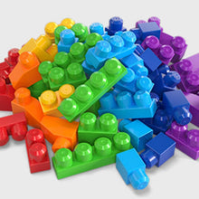 Load image into Gallery viewer, Toddler-Friendly Mega Bloks Big Building Bag - Imagination and Skill Development