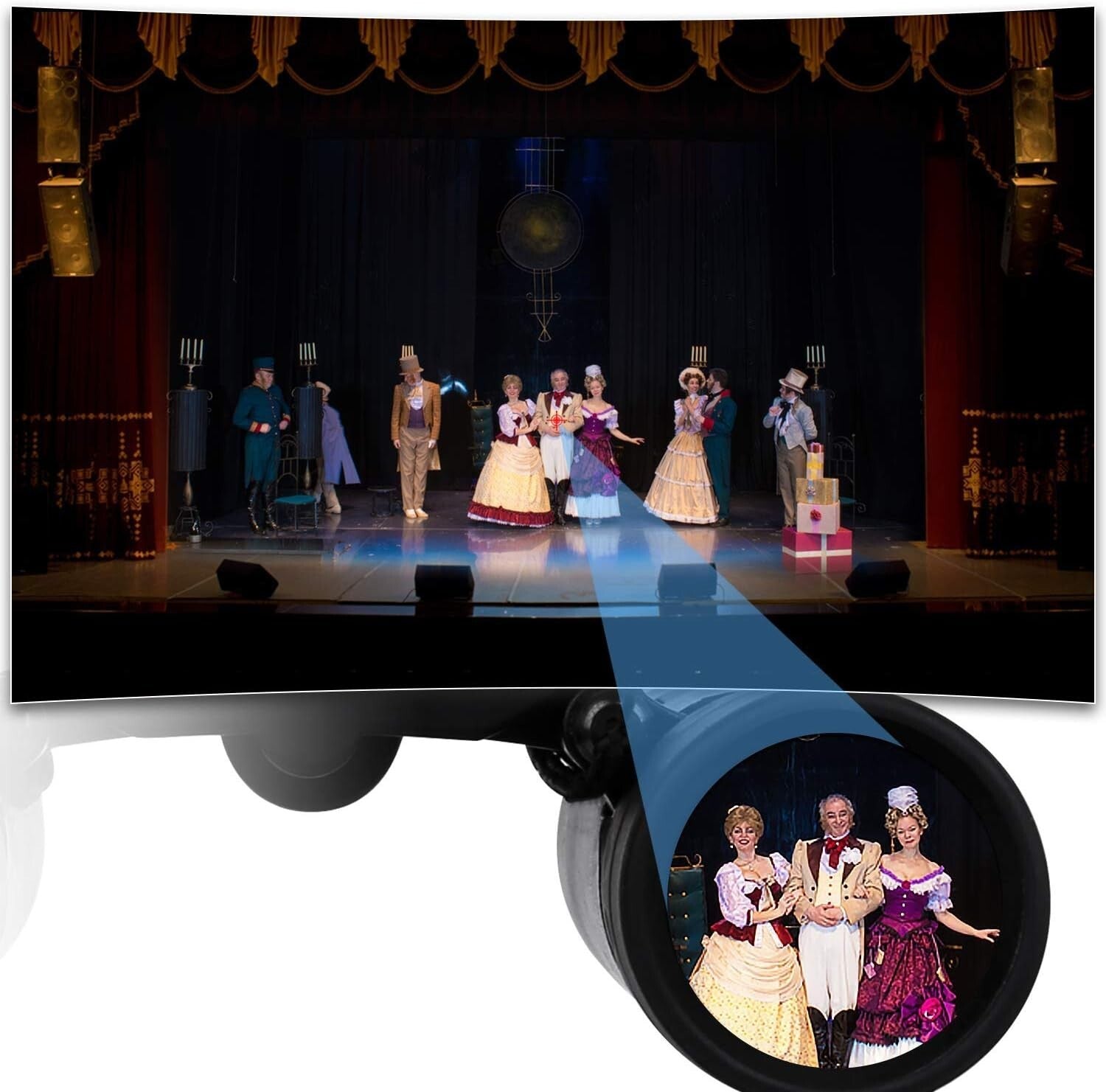 Durable 8x21 Compact Binoculars for Family Adventures - Lightweight & Foldable