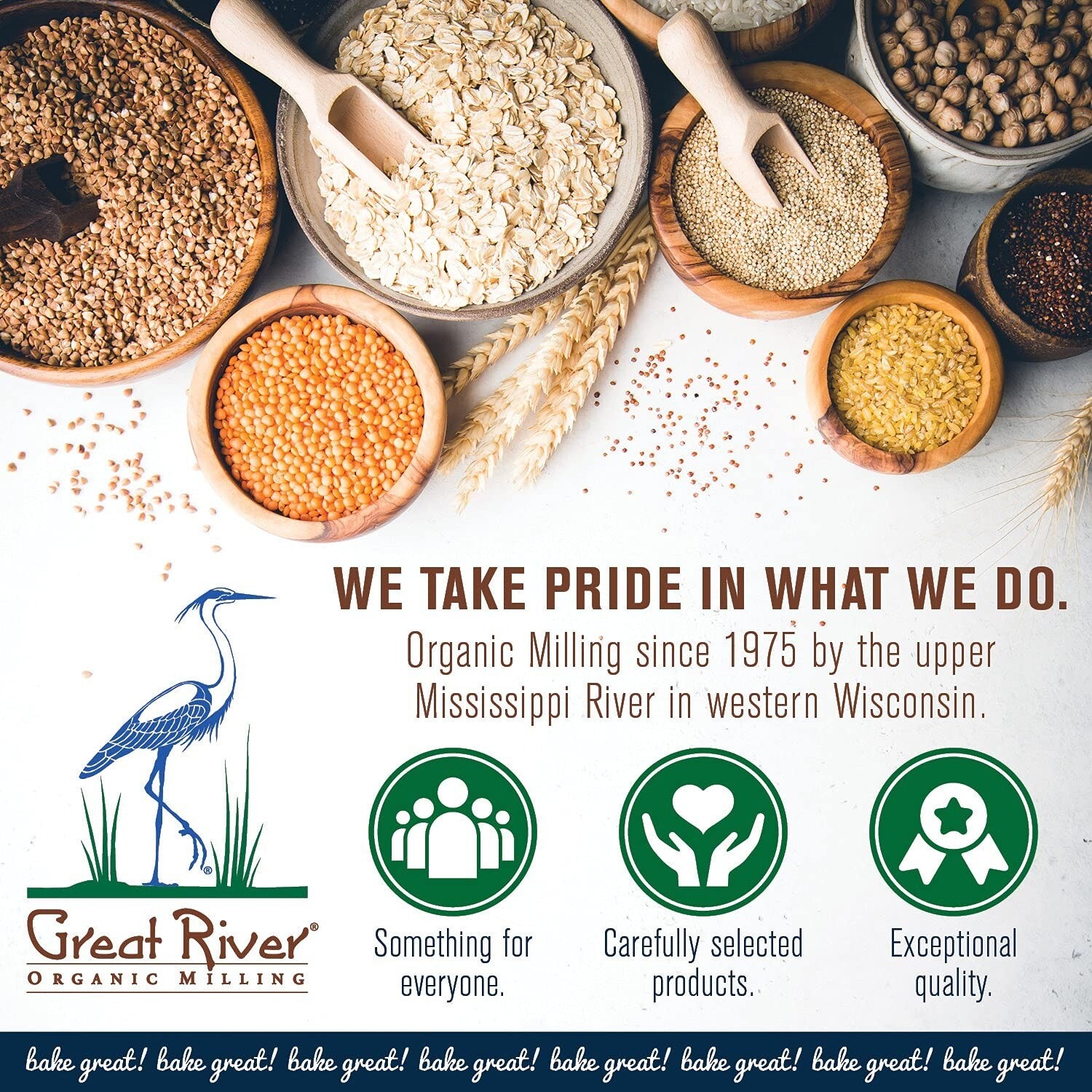 Organic Dark Rye Flour | Whole Grain, Non-GMO, Stone Ground - 25 lb Bulk Pack