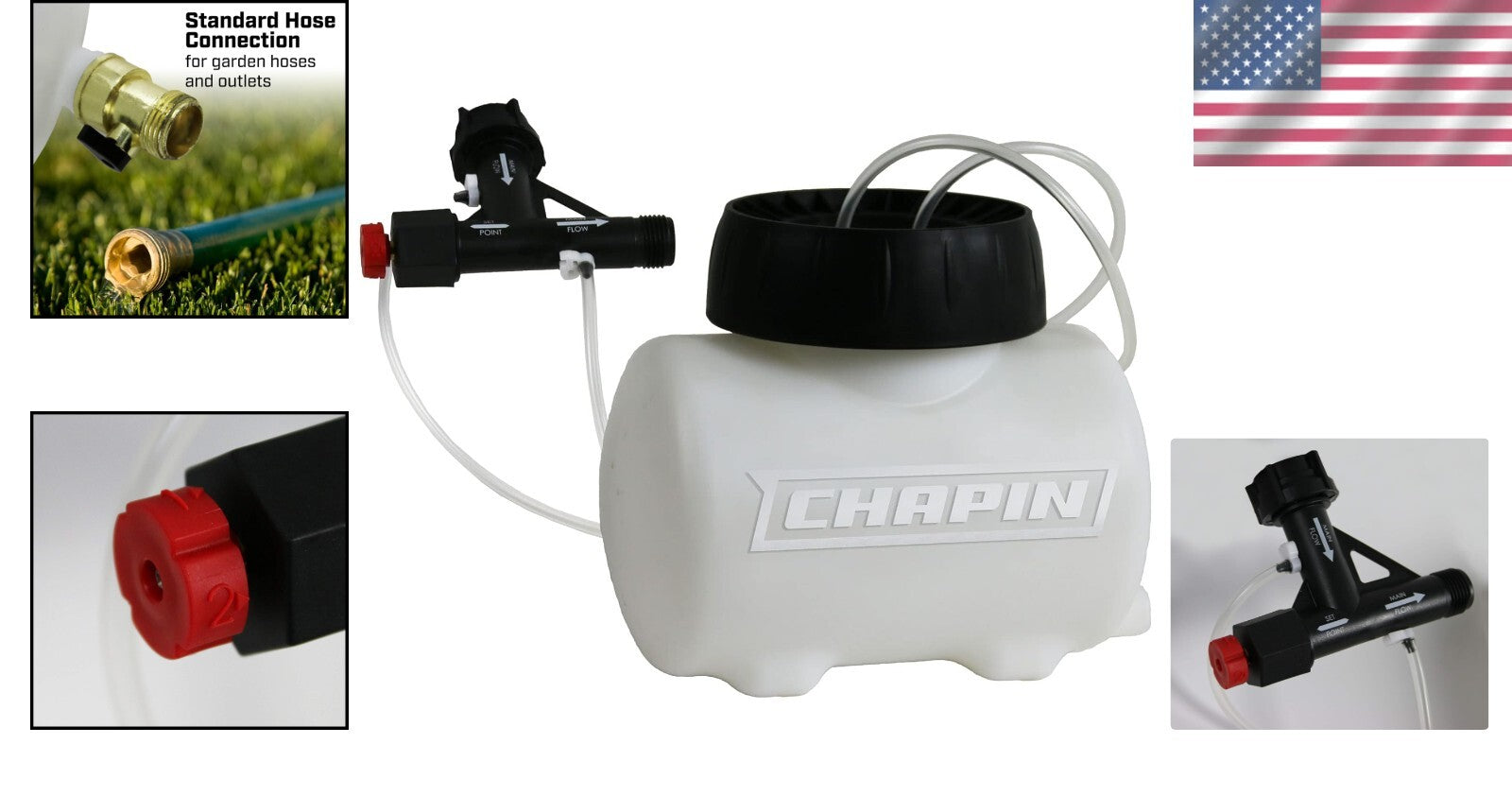 Eco-Friendly 1-Gallon HydroFeed Fertilizer System for Hassle-Free Gardening