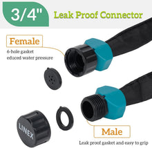 Load image into Gallery viewer, 150 ft Flat Soaker Hose Set - Heavy Duty Drip Irrigation for Efficient Gardening