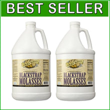 Load image into Gallery viewer, Bulk Unsulfured Blackstrap Molasses - 128 Fl Oz Jug Pack of 2 for Health Baking