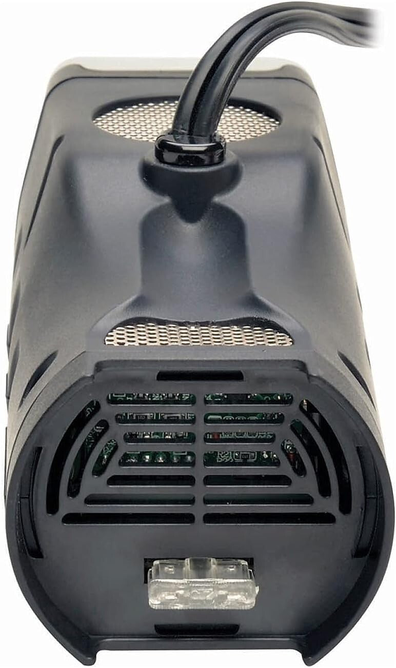 200W Car Power Inverter with Dual AC Outlets & USB Ports - Cup Holder Design