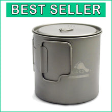 Load image into Gallery viewer, Premium Titanium Pot 650ml - Dishwasher Safe and Insulated Kitchen Essential