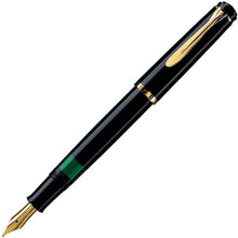 Load image into Gallery viewer, Authentic Pelikan M200 Fountain Pen, Medium Nib in Black - Easy Fill System