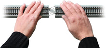 Load image into Gallery viewer, Versatile HO Scale Auto-Reversing Track System with Gray Roadbed and Power Pack
