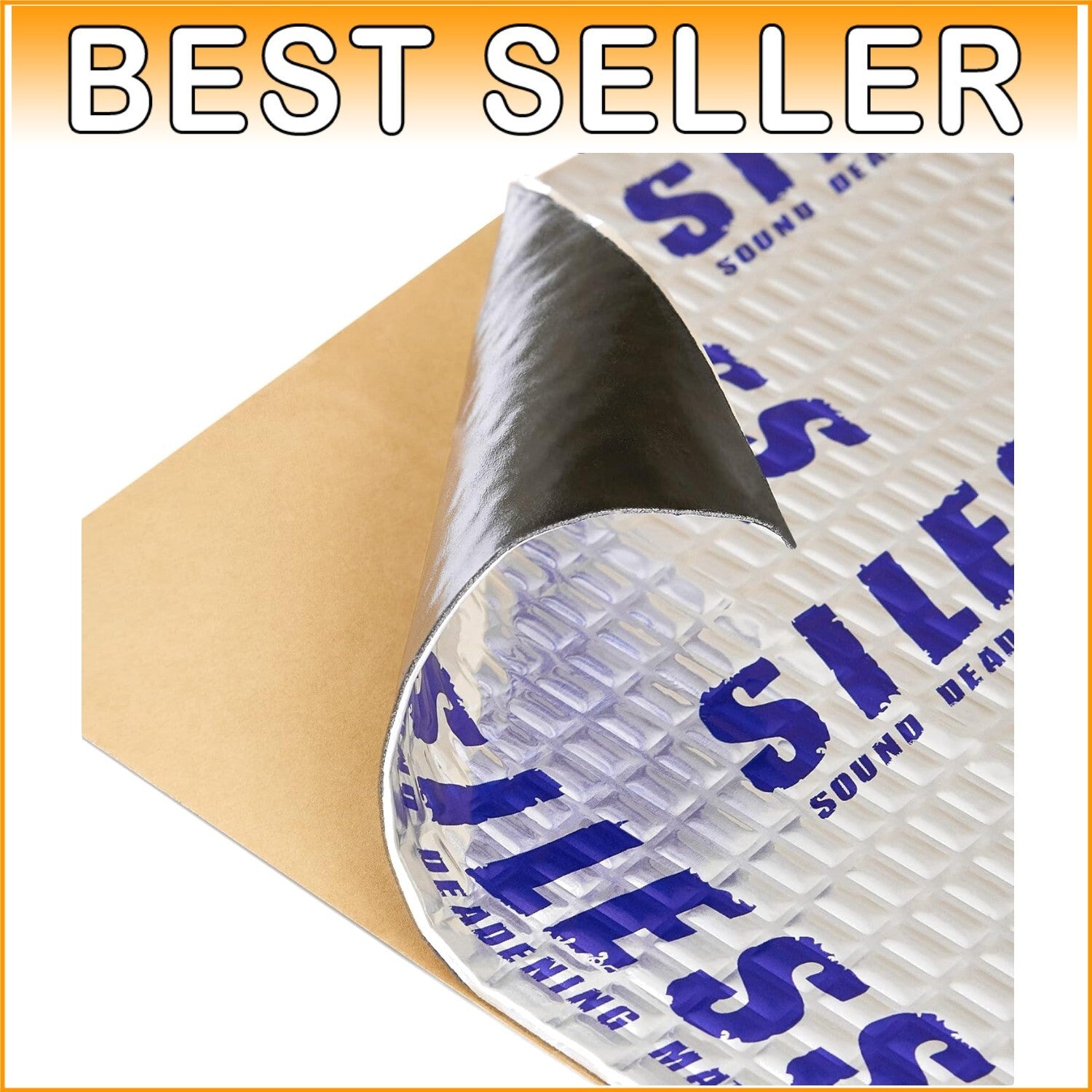 Cost-Effective Butyl Sound Deadener - 50 Mil 52 Sqft for Ultimate Noise Control