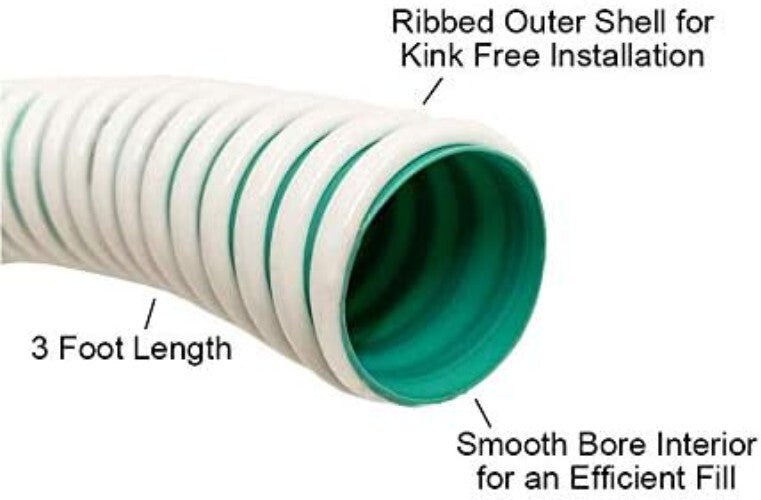 Standard Fresh Water Tank Accessory Hose Connection Kit for Outdoor Adventures