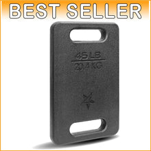 Load image into Gallery viewer, Ergonomic Cast Iron Weight Plate for Enhanced Posture &amp; Strength - 10 to 45LB
