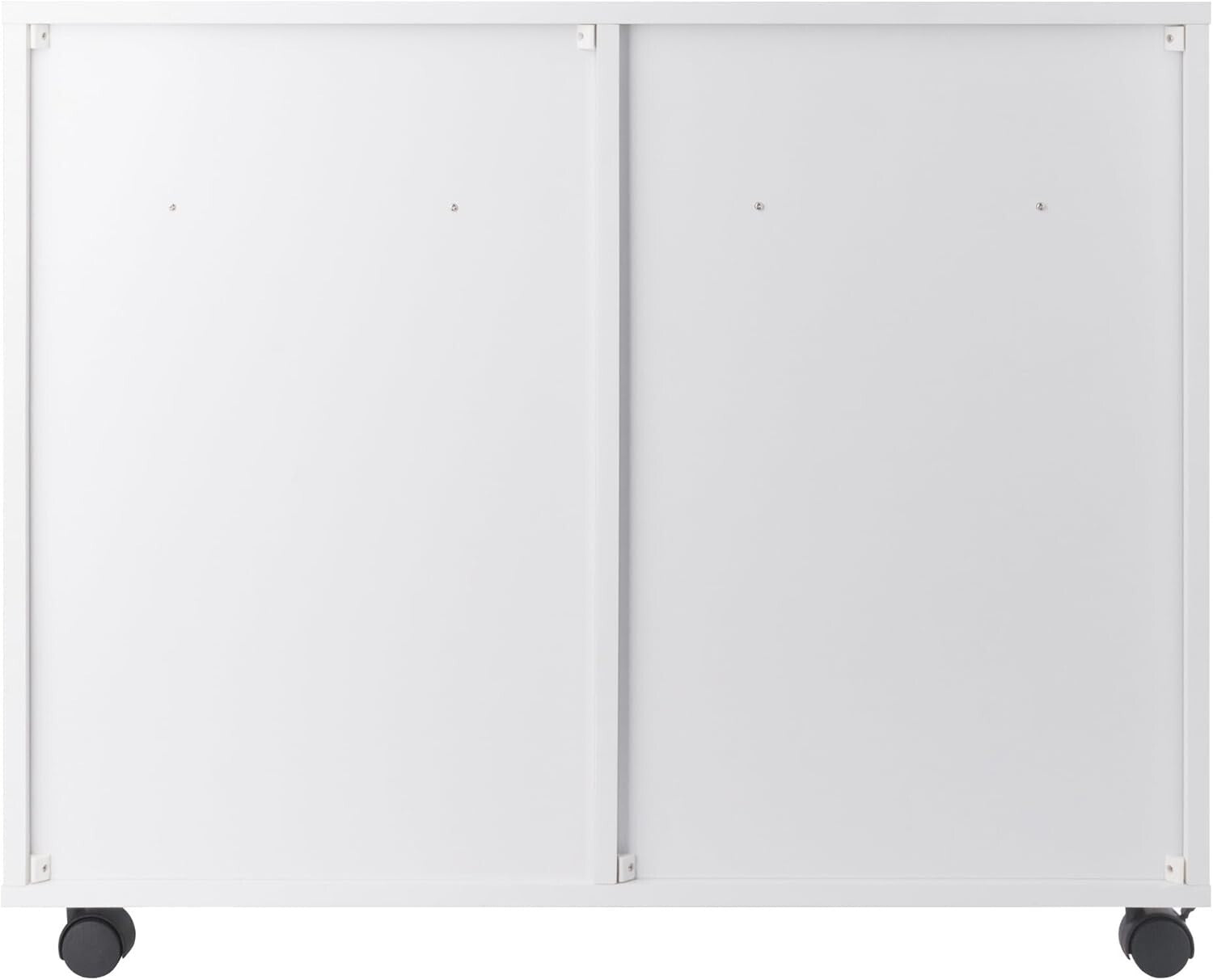 Halifax Mobile Storage Cabinet - 2 Doors, Easy-Glide Drawers, Modern Design