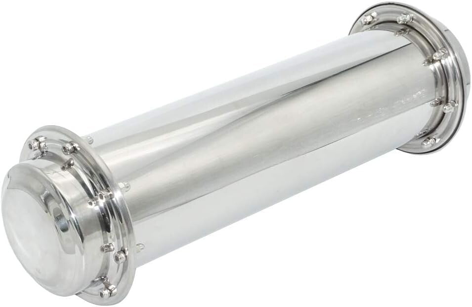 Durable 16.3 Inch Waterproof Stainless Steel Capsule - Secure Storage Solution