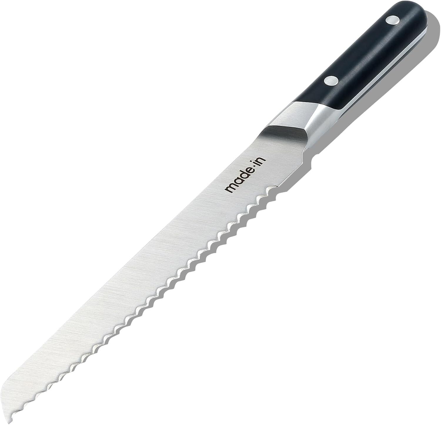 Luxury 9-Inch Forged Bread Knife - Nitrogen-Treated Blade for Effortless Slicing