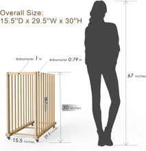 Load image into Gallery viewer, Versatile Portable Canvas Storage Rack - Beech Wood Organizer with Wheels