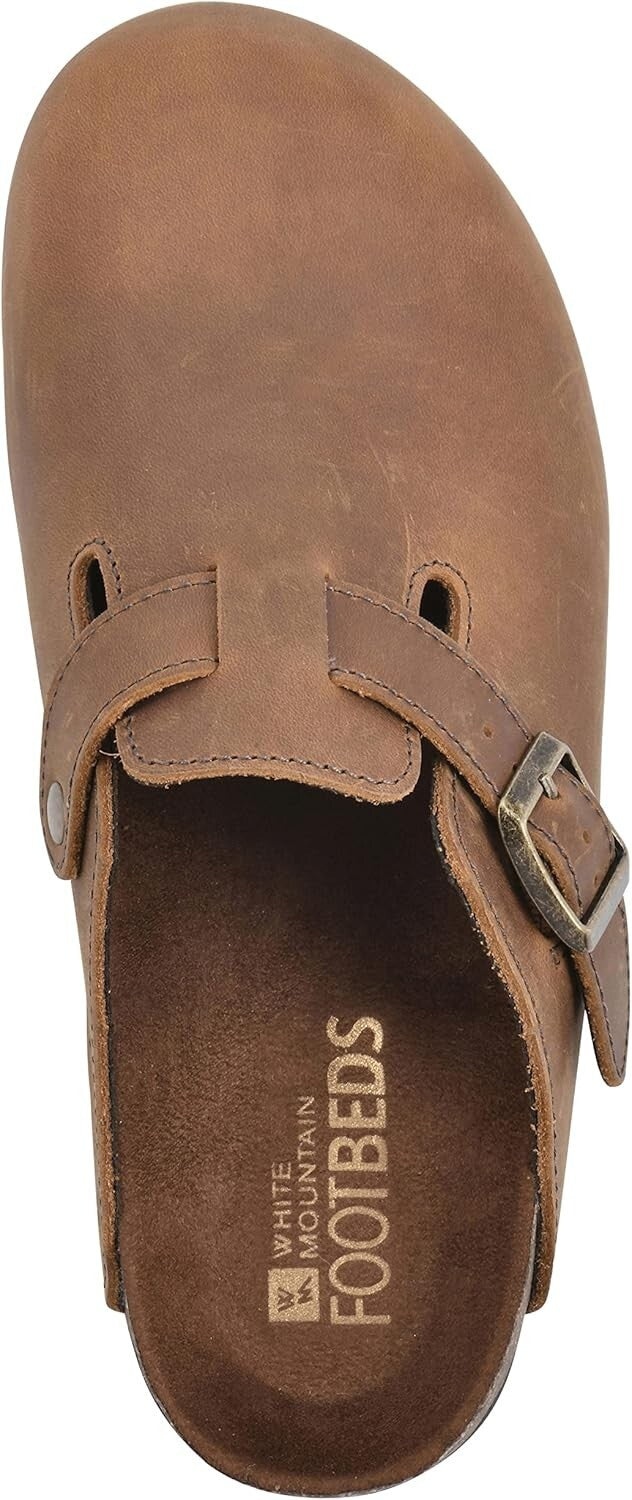 Cozy Women's Bari Clogs - Soft Suede and Buckle Detail for Everyday Comfort