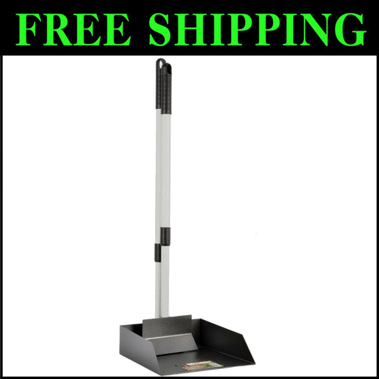 Ergonomic Heavy-Duty Poop Scoop for Large Dogs - 44-Inch Handle, Easy Clean