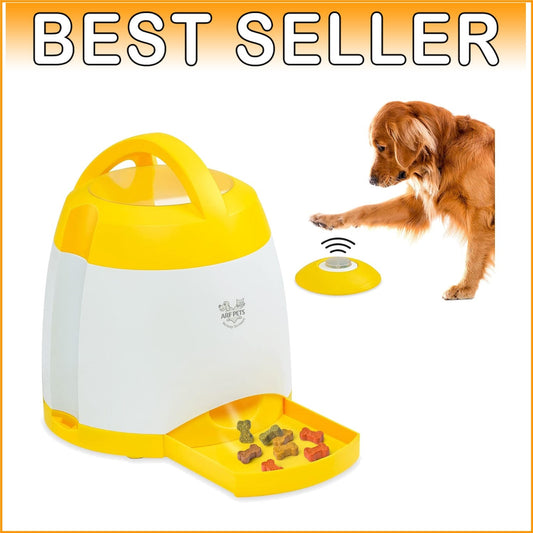 Interactive Dog Treat Dispenser with Remote - Engaging Memory Training Toy