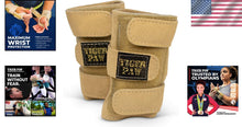 Load image into Gallery viewer, Competition-Grade Adjustable Gymnastics Wrist Supports - Durable Leather Pair