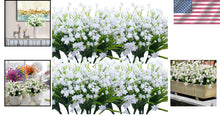 Load image into Gallery viewer, Charming UV Resistant Faux Flowers - 20 Bundles Perfect for Events and Gardens
