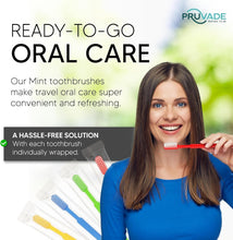 Load image into Gallery viewer, Essential 150 Count Disposable Toothbrush Set - Waterless Mint Flavor for Travel