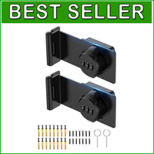 Load image into Gallery viewer, Zinc Alloy Password Hasps - Versatile Security Locks for Cabinets, Gates &amp; More