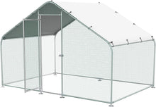 Load image into Gallery viewer, Large Metal Animal Run 10'Lx6.6'W - Perfect for Chickens, Rabbits, and More!