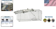 Load image into Gallery viewer, Humane Easy Set 1-Door Animal Trap for Squirrels and Rabbits - Compact Design