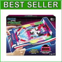 Load image into Gallery viewer, Tabletop Retro Pinball Game with Vibrating Bumpers - Electronic Fun for Home