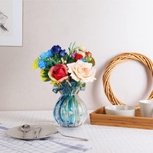 Load image into Gallery viewer, Hand-Blown Art Deco Glass Vase - Unique Irregular Design for Floral Displays