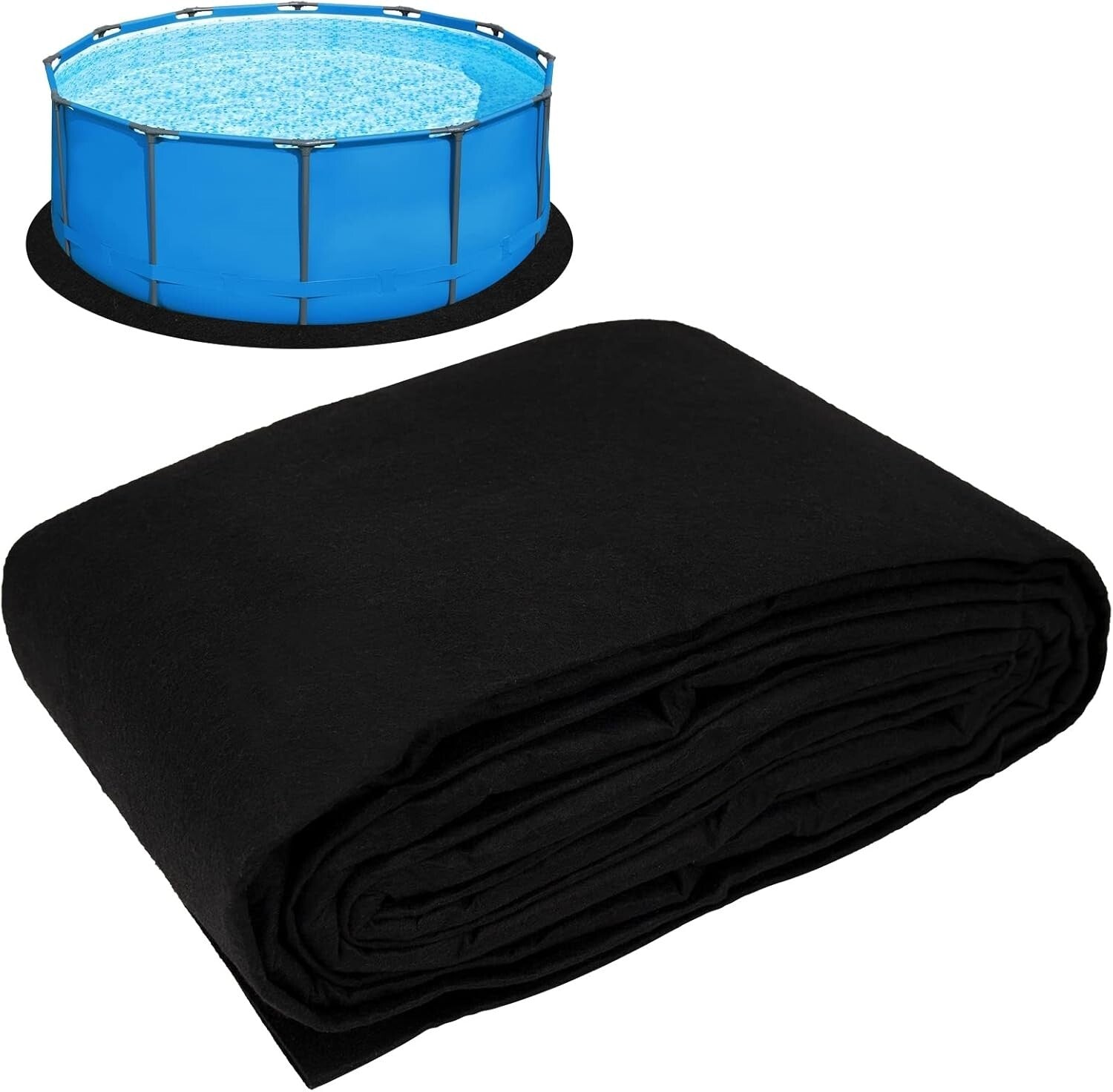 10ft Thickened Felt Pool Liner Pad for Above Ground Pools – Ultimate Protection