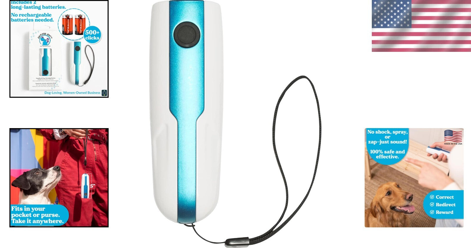 Electronic Dog Training Bark Control Device - Train Unwanted Behaviors Safely