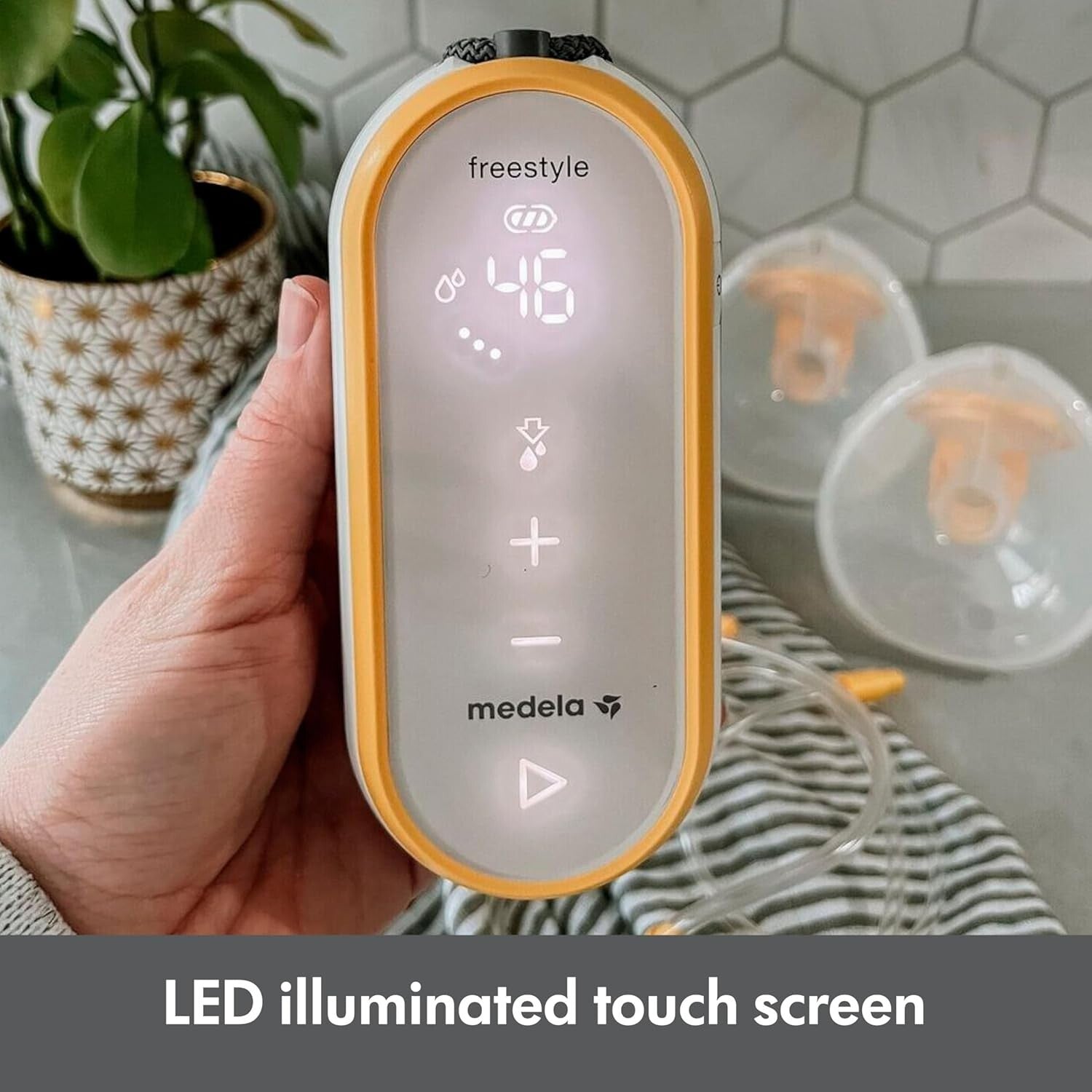 Freestyle Hands-Free Breast Pump - Wearable & App-Connected Double Electric