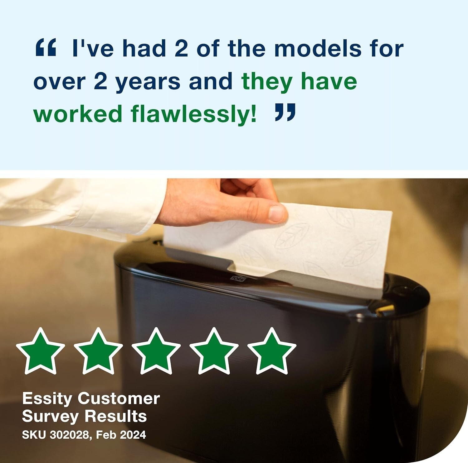 Elegant Bamboo Paper Towel Dispenser - Space-Saving Black Design for H2 Towels