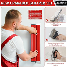 Load image into Gallery viewer, Premium Drywall Skimming Blade Set - 5 Stainless Steel Sizes w/ Portable Case