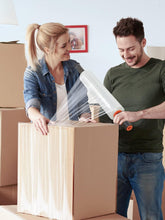Load image into Gallery viewer, 15" Heavy-Duty Stretch Film 4 Pack - Clear Packaging for Moving &amp; Shipping