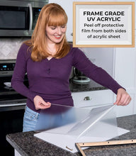 Load image into Gallery viewer, Versatile 11x15 White Frame with Acid-Free Mat for 9x13 Prints – Stylish Decor