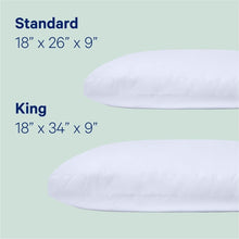 Load image into Gallery viewer, Luxury Microfiber Sleep Pillow - Medium Firmness, Washable &amp; Breathable Cotton