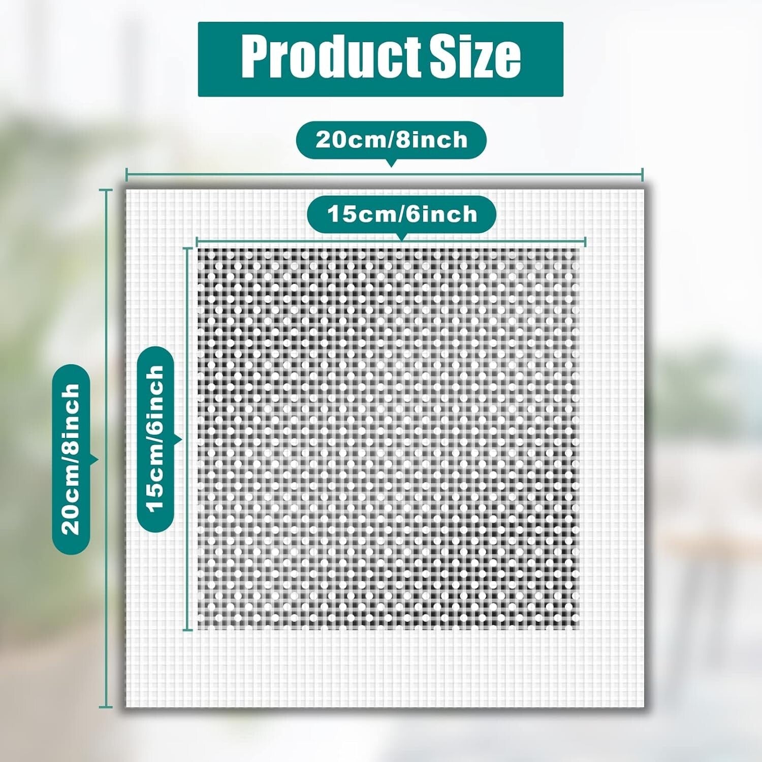 30Pcs 6 Inch Self-Adhesive Fiberglass Drywall Patch Kit for Wall Repairs