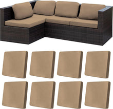 Load image into Gallery viewer, Comprehensive Protection: 8Khaki Outdoor Cushion Covers - Sofa &amp; Chair Use
