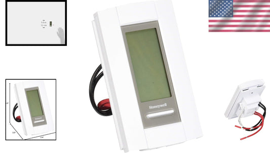 Energy-Saving Wall-Mounted Digital Thermostat - 7-Day Schedule & Quiet Operation