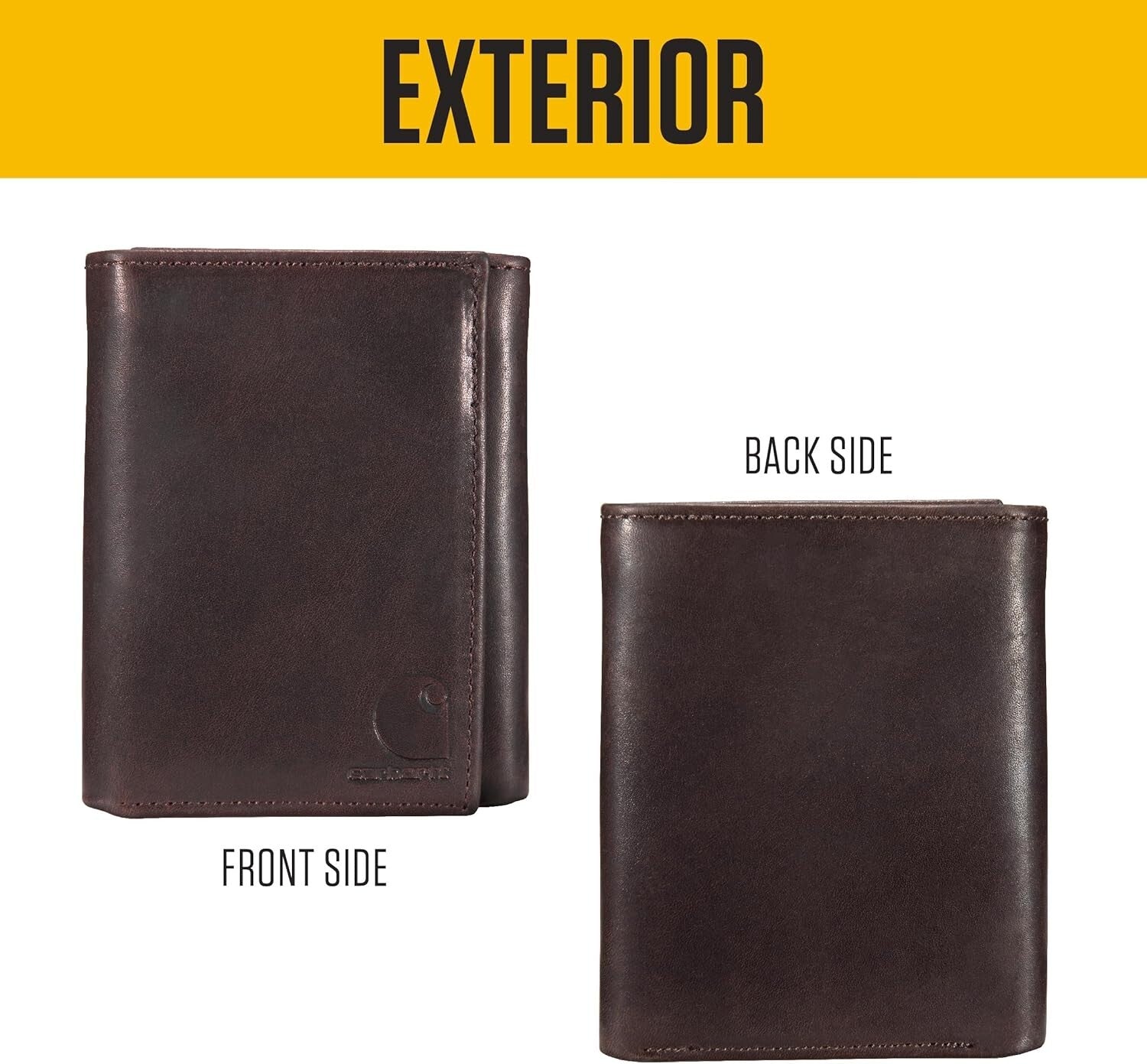 Men's Oil Tan Leather Wallet - Six Credit Card Slots for Modern Life